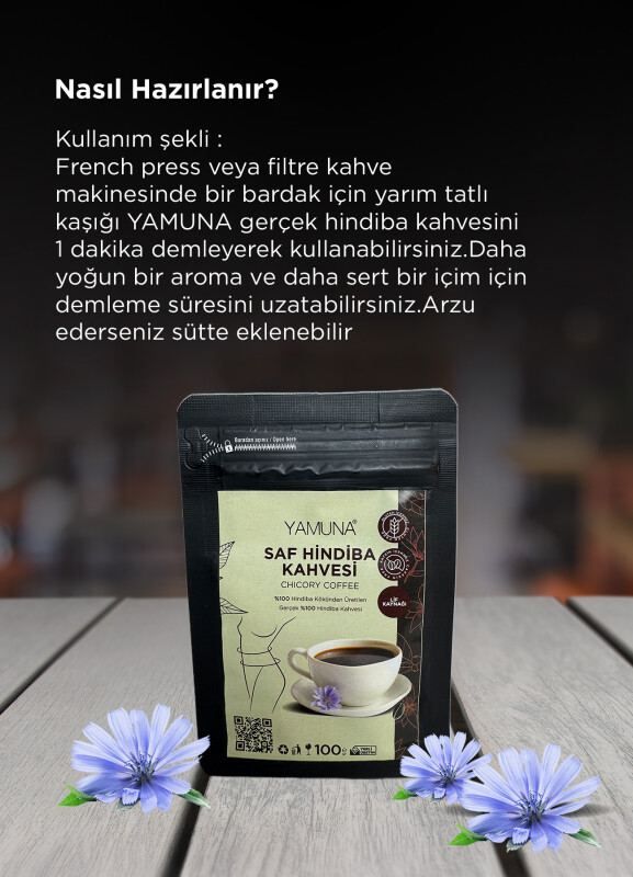 Saf Hindiba Kahvesi Kutu & Paket - 2