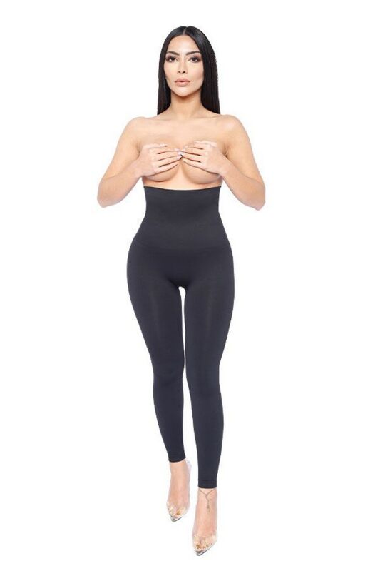 Tightening Leggings Black - YAMUNA