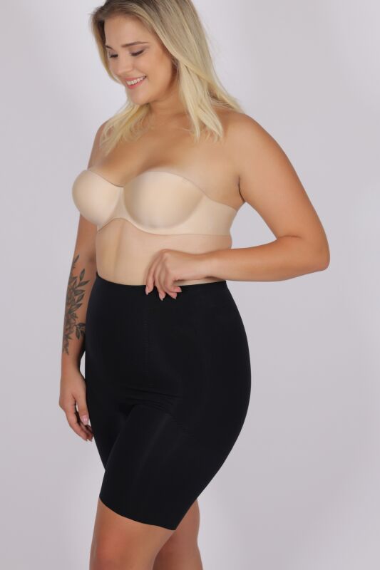 High Waist Shapewear Black - 2